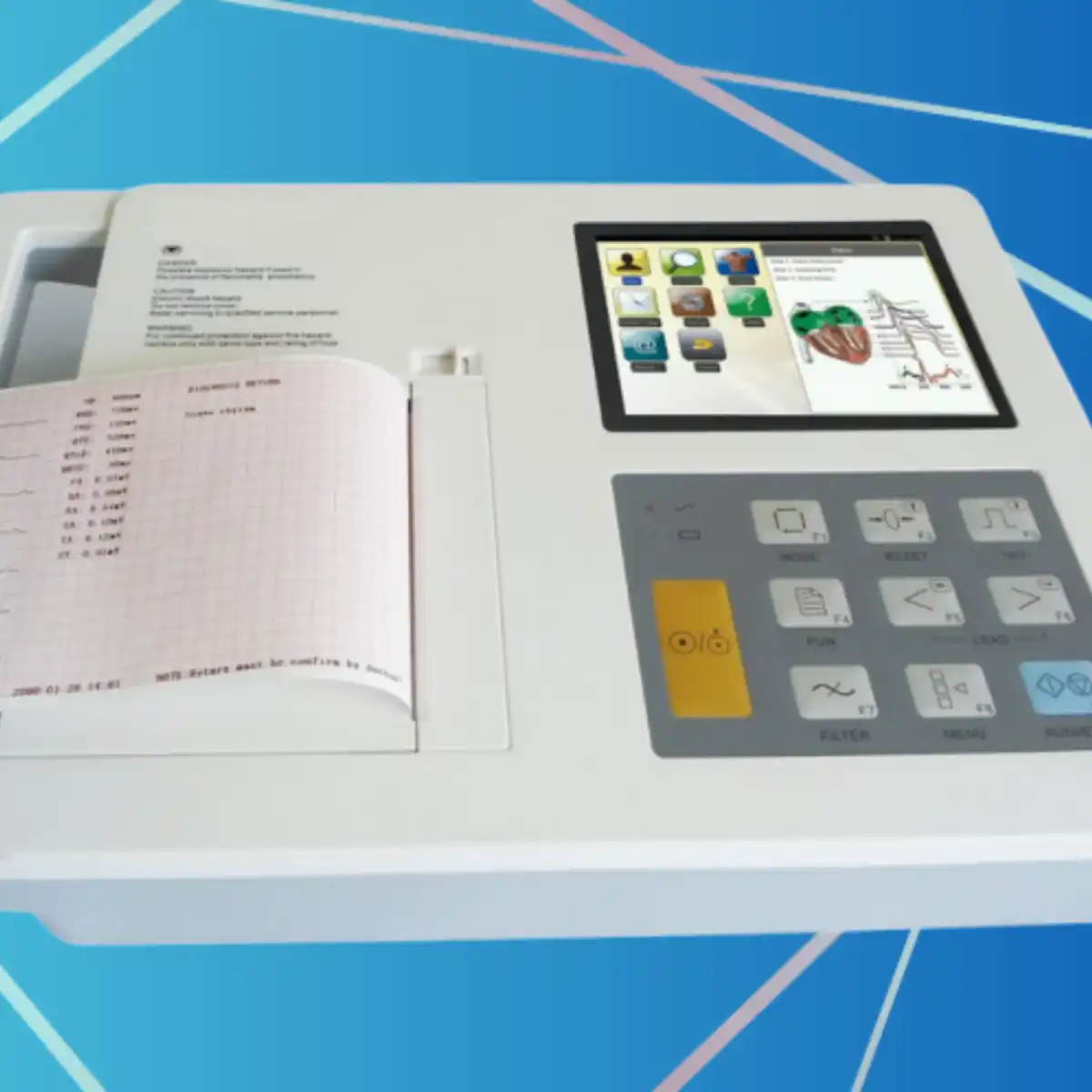 Pulsemed N6 6-Channel ECG Machine