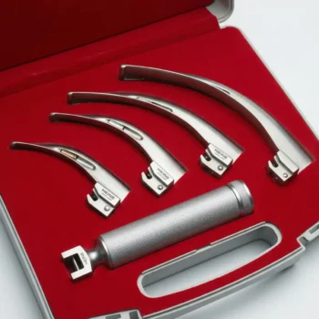 Buy Fiber Optic Laryngoscope set Adult 4 Blades online in Pakistan