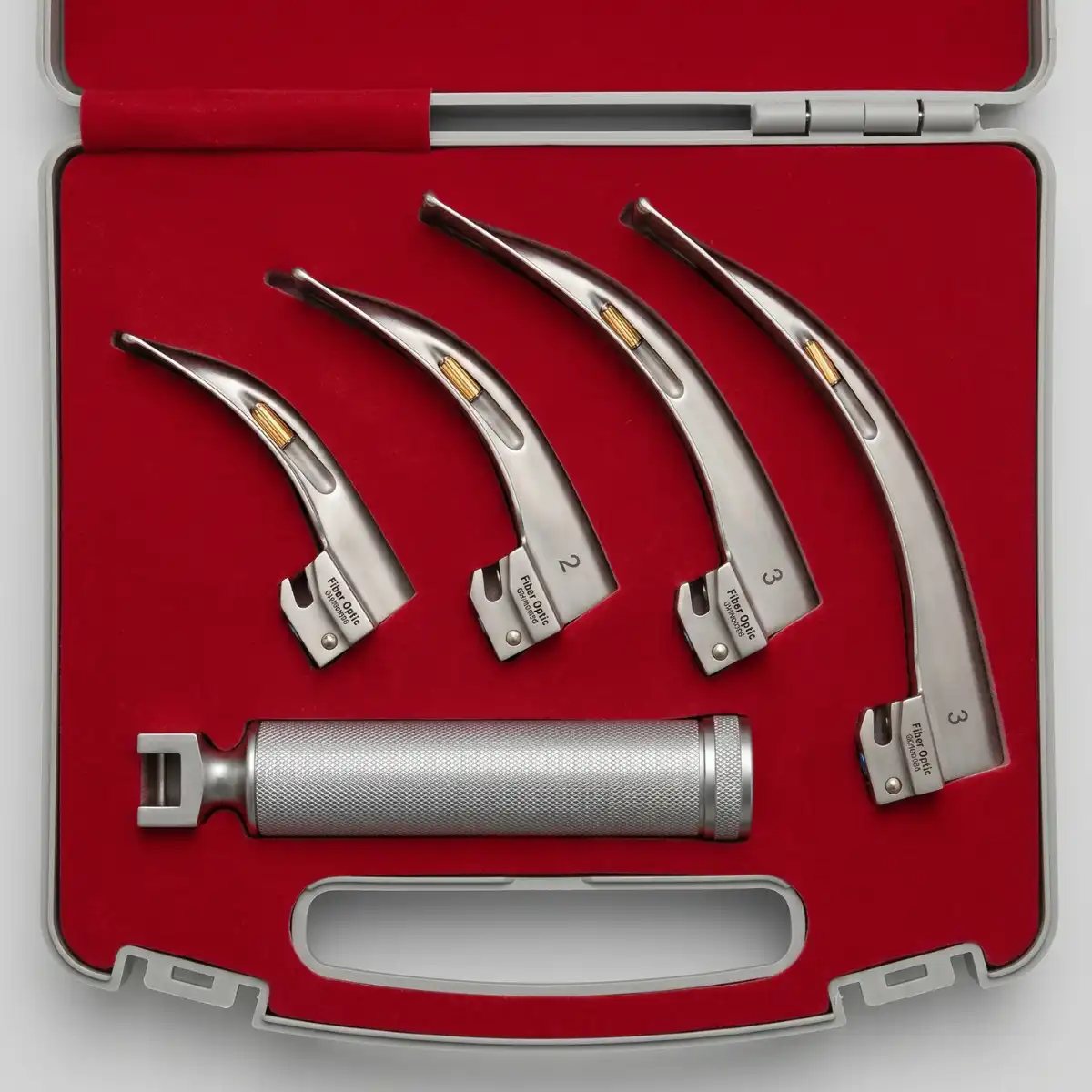 Buy Fiber Optic Laryngoscope set Adult 4 Blades online in Pakistan