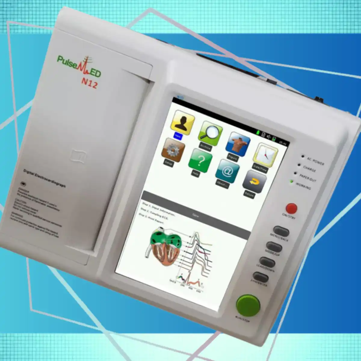 Pulsemed N12 12-Channel ECG Machine